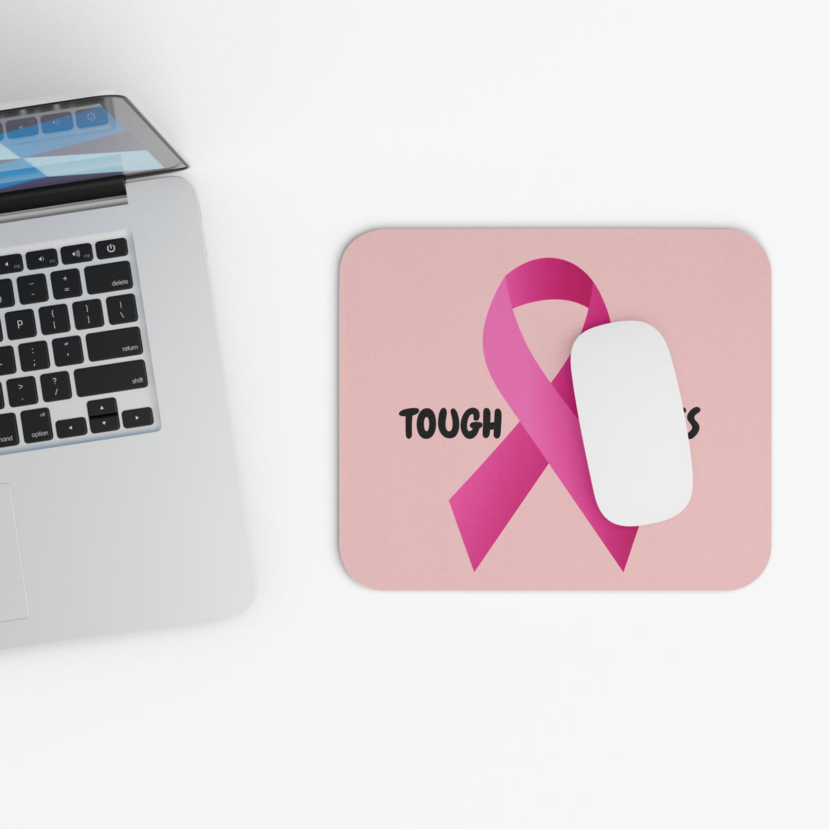 "Tough Titties" Breast Cancer Awareness Mouse Pad